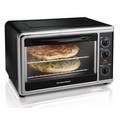 Hamilton Beach 31100 Electric Oven. CONVECTION OVEN & ROTISSERIE FITS A 9" X 13" PAN OR TWO PIZZAS